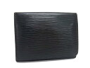 美品 LOUIS VUITTON ルイヴィトン カードケース アンヴェロップ カルト ドゥ ヴィジット M56582 ブラック エピ ユニセックス【本物保証】【...