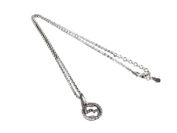乐天商城 - GUCCI グッチ ネックレス インターロッキングG シルバー系 SV925 ユニセックス 美品【本物保証】【中古】