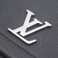 美品LOUISVUITTONルイヴィトンポルトフォイユロックミー2二つ折り長財布M62329カーフレザーノワール【本物保証】【中古】