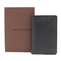 新品未使用展示品LOUISVUITTONルイヴィトンオーガナイザードゥポッシュカードケース名刺入れM63582エピノワール【本物保証】【中古】