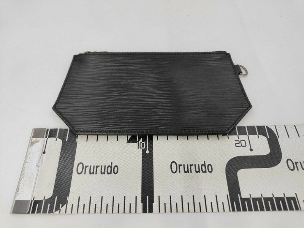 LOUIS VUITTON ルイヴィトン ポーチ サックデポール付属ポーチ M80155 ブラック系 エピ レディース シルバー金具 美品【本物保証】【中古】 3rbt-10076246 3R boutique サンプル画像2