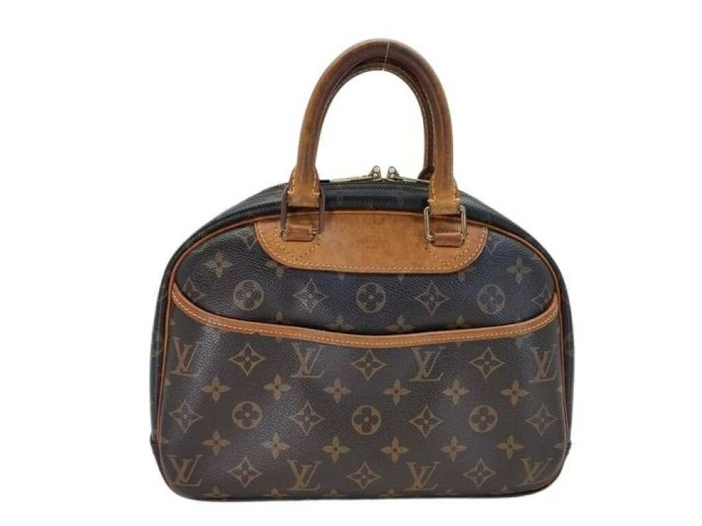 乐天商城 - LOUIS VUITTON ルイヴィトン ハンドバッグ トゥルーヴィル M42228 ブラウン系 モノグラム レディース【本物保証】【中古】