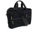 TUMI トゥミ ビジネスバッグ Alpha アルファ 26145D4 ブラック ナイロン×レザー メンズ 2WAY【本物保証】【中古】