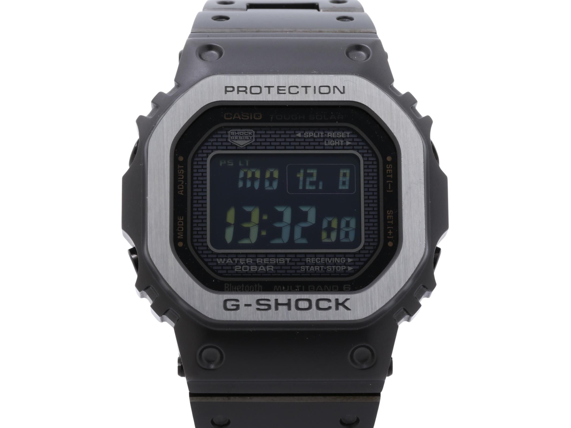 CASIO カシオ 時計 GSHOCK FULL METAL 5000 SERIES GMWB5000MB1JF ブラック ステンレススチール メンズ..