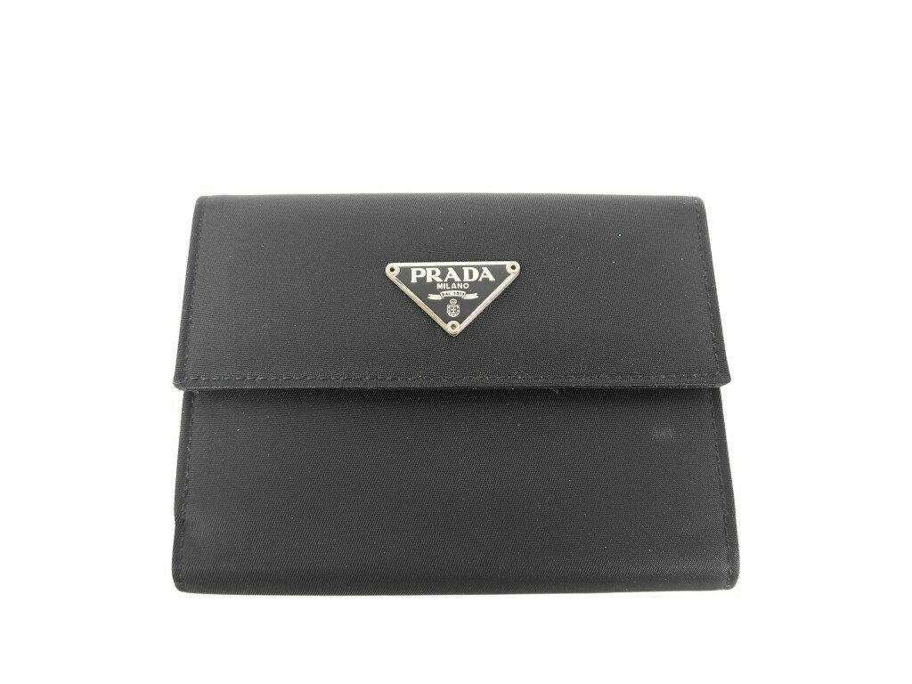 楽天市場】prada 二つ折り 財布 三角ロゴの通販