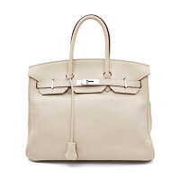 HERMESエルメスBIRKINバーキン35ハンドバッグ□M刻印スイフトパーシュマン【本物保証】【中古】