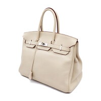 HERMESエルメスBIRKINバーキン35ハンドバッグ□M刻印スイフトパーシュマン【本物保証】【中古】