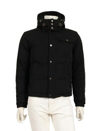 美品 MONCLER モンクレール MARC ダウンジャケット ナイロン ブラック 表記サイズ 2【本物保証】【中古】