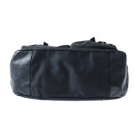 美品 PRADA プラダ 斜め掛け メッセンジャーバッグ ショルダーバッグ BT0582 ナイロン レザー ブラック【本物保証】【中古】