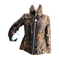 新品未使用展示品 MONCLER モンクレール ダウンジャケット A2 093 4688400 ポリエステル シルク ダウン ブラウン 表記サイズ 0【本物保証】【中古】