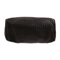 BOTTEGAVENETA ボッテガヴェネタ ショルダーバッグ 172918 レザー ブラウン イントレチャート【本物保証】【中古】