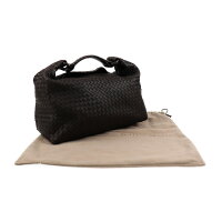 BOTTEGAVENETA ボッテガヴェネタ ショルダーバッグ 172918 レザー ブラウン イントレチャート【本物保証】【中古】