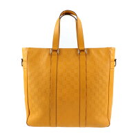 LOUIS VUITTON ルイ ヴィトン ネオタダオ ダミエアンフィニ トートバッグ N41228 レザー ソラール 2WAY【本物保証】【中古】