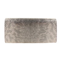 超美品 BVLGARI ブルガリ コンチネンタル ロングウォレット ブルガリブルガリ 二つ折り財布 288278 カルングスキンレザー ミルキーオパール フラップ ロゴクリップ 長財布【本物保証】【中古】