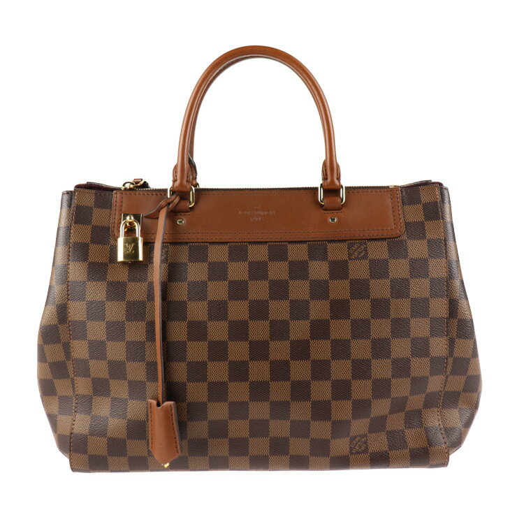  LOUIS VUITTON 륤 ȥ ˥å ߥ ϥɥХå N41337 PVC 쥶 ٥ ֥饦 2way...