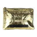 新品未使用展示品 CHANEL シャネル VOTEZ COCO クラッチバッグ A82164 レザー ゴールド ブラック セカンドバッグ ハンドバッグ ココマーク ロゴ メタリック【本物保証】【中古】(4)