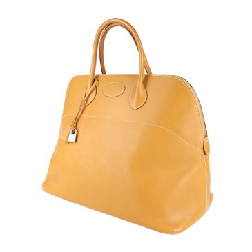 HERMES エルメス ボリード45 ハンドバッグ ヴァッシュ ナチュラル □D刻印【本物保証】【中古】