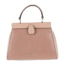 超美品 Michael Kors マイケルコース グラマシー スモール サッチェル ハンドバッグ 30F8TZ6S1T レザー ダスティローズ ゴールド金具 ト...