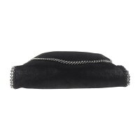 超美品 Stella McCartney ステラマッカートニー ファラベラ ショルダーバッグ 234387 PVC ブラック【本物保証】【中古】