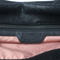 超美品 Stella McCartney ステラマッカートニー ファラベラ ショルダーバッグ 234387 PVC ブラック【本物保証】【中古】