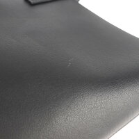 超美品 SAINT LAURENT サンローラン トートバッグ 600281 レザー ブラック【本物保証】【中古】
