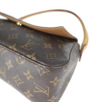 LOUIS VUITTON ルイ ヴィトン モノグラム ショルダーバッグ M51147 モノグラムキャンバス ブラウン ミニルーピング【本物保証】【中古】