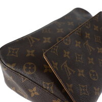 LOUIS VUITTON ルイ ヴィトン モノグラム ショルダーバッグ M51147 モノグラムキャンバス ブラウン ミニルーピング【本物保証】【中古】