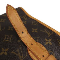LOUIS VUITTON ルイ ヴィトン ポパンクール モノグラム ハンドバッグ M40007 PVC レザー ブラウン【本物保証】【中古】
