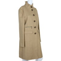 超美品 MONCLER モンクレール ピーコート 49313-80 ウール キャメル 表記サイズ 1【本物保証】【中古】