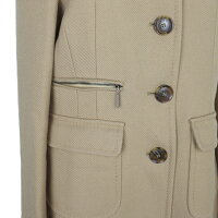 超美品 MONCLER モンクレール ピーコート 49313-80 ウール キャメル 表記サイズ 1【本物保証】【中古】
