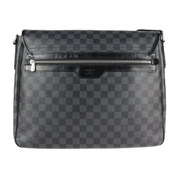 LOUIS VUITTON ルイ ヴィトン レンツォ ショルダーバッグ N51213 ダミエグラフィットキャンバス グレー【本物保証】【中古】