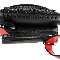 超美品 Christian Louboutin クリスチャンルブタン Benech Reporter ショルダーバッグ 1165000 レザー ブラック【本物保証】【中古】