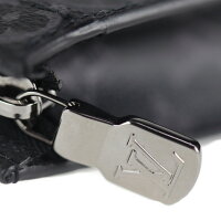 超美品 LOUIS VUITTON ルイ ヴィトン ポシェット・ヴォワヤージュMM モノグラム・エクリプス セカンドバッグ M63039 モノグラムキャンバス ブラック シルバー クラッチバッグ【本物保証】【中古】