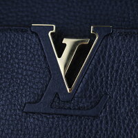 美品 LOUIS VUITTON ルイ ヴィトン カプシーヌMM ハンドバッグ M48864 トリヨンレザー ノワール トートバッグ【本物保証】【中古】