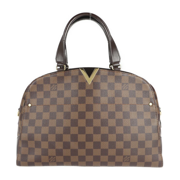 LOUIS VUITTON 륤 ȥ 󥸥ȥ ܡ ߥ ϥɥХå N41505 PVC 쥶 ٥ ֥饦 ...