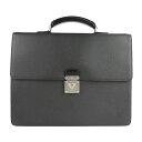 LOUIS VUITTON ルイ ヴィトン ロブスト1 タイガ ビジネスバッグ M31052 レザー アルドワーズ ブラック系 シルバー金具 ブリーフケース ビ...
