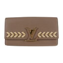 LOUIS VUITTON ルイ ヴィトン ポルトフォイユ カプシーヌ パルナセア 長財布 M62075 トリヨンレザー トープ ベージュ系 ゴールド金具 LV...