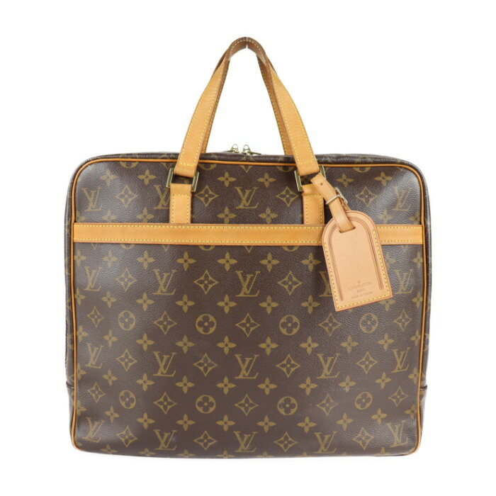 美品 LOUIS VUITTON ルイ ヴィトン ポルトドキュマン ペガス モノグラム ビジネスバッグ M53343 モノグラムキャンバス レザー ブラウン ブリーフケース 書類カバン 書類鞄 ビトン【本物保証】【中古】