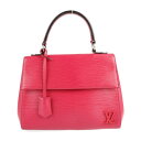 美品 LOUIS VUITTON ルイ ヴィトン クリュニーBB エピ ハンドバッグ M42051 レザー ホットピンク 2WAY ショルダーバッグ トートバッグ ショッピングバッグ ビトン【本物保証】【中古】(4)