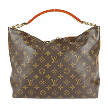 美品 LOUIS VUITTON ルイ ヴィトン シュリPM ショルダーバッグ M40586 モノグラムキャンバス レザー ブラウン セミショルダーバッグ ワンショルダーバッグ ビトン【本物保証】【中古】