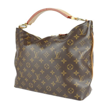 美品 LOUIS VUITTON ルイ ヴィトン シュリPM ショルダーバッグ M40586 モノグラムキャンバス レザー ブラウン セミショルダーバッグ ワンショルダーバッグ ビトン【本物保証】【中古】