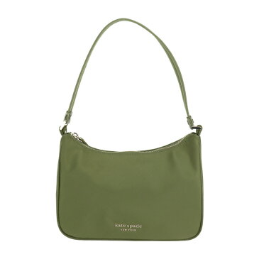 超美品 Kate Spade ケイトスペード ハンドバッグ PXR00466 ナイロン DEEP JASPER オリーブ系 セミショルダーバッグ ワンショルダーバッグ【本物保証】【中古】