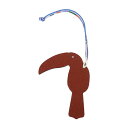 新品未使用展示品 HERMES エルメス プティアッシュ その他小物 ヴォーエプソン トゴ ブラウン系 ネイビー系 オオハシ バッグチャーム【本物保証】【中古】