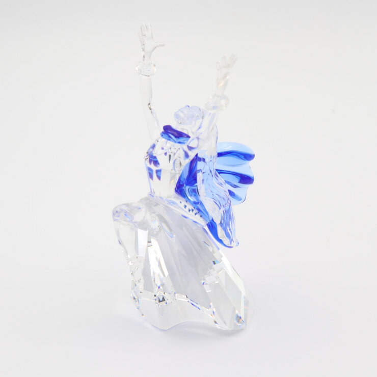 新古未使用展示品 SWAROVSKI スワロフスキー ISADORA イサドラ マジックオブダンス インテリア 279648 クリスタルガラス クリア ブルー 2002年 SCS会員限定品 オブジェ フィギュリン 置物【本物保証】【中古】