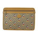 新品未使用展示品 GUCCI グッチ ディズニーコラボ マイクロGGスプリーム セカンドバッグ 602552 PVC レザー ベージュ ライトブラウン ゴールド...