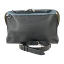 FENDI フェンディ バイザウェイ セレリア ビジネスバッグ 7VA458 レザー ブラック ブルー系 イエロー系 シルバー金具 2WAY ショルダーバッグ【...