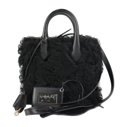 美品 BALENCIAGA バレンシアガ パドロックヌード ミニ ハンドバッグ 347237 BP91J 1000 ムートン レザー ブラック ゴールド金具 2WAY ショルダーバッグ【本物保証】【中古】 美品 BALENCIAGA バレンシアガ パドロックヌード ミニ ハンドバッグ 347237 BP91J 1000 ムートン レザー ブラック ゴールド金具 2WAY ショルダーバッグ【本物保証】【中古】