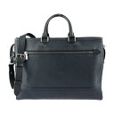美品 LOUIS VUITTON ルイ ヴィトン キャニオン オールデイ ユタ ビジネスバッグ M54966 レザー ブルーマリーヌ ダークネイビー系 ブラック...