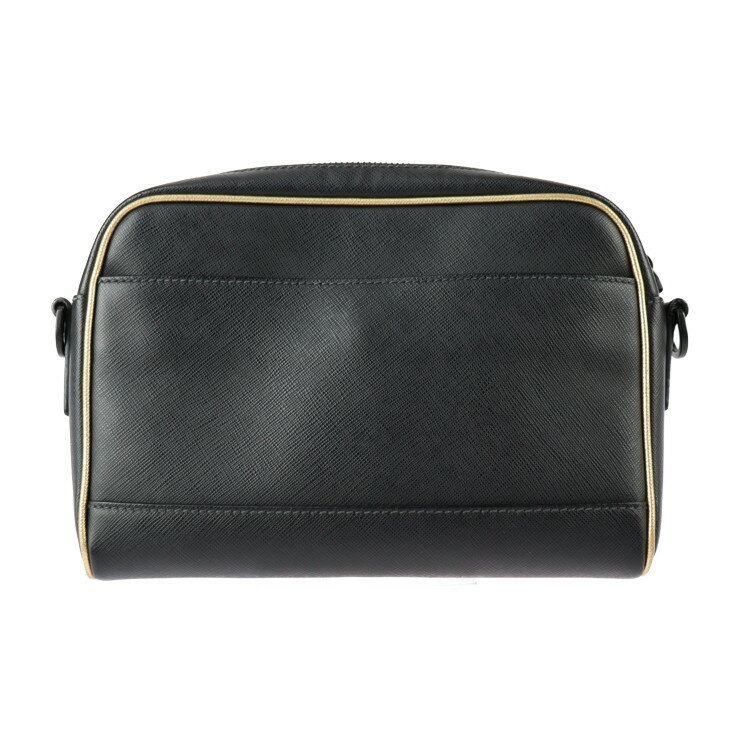 美品 PRADA プラダ トライアングルロゴ ショルダーバッグ 2VH063 サフィアーノレザ...