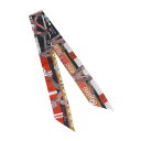 新品未使用展示品 HERMES エルメス FANTAISIE D’ETRIERS 鎧の幻想 ツイリー スカーフ 063921S 35 シルク ANTHRACIT...
